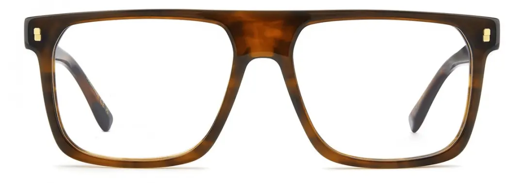 Dsquared2 D2 0182 Brilmontuur - Brown horn