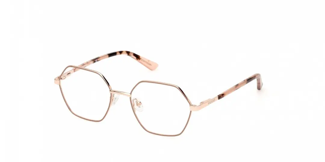 Guess GU8275 Brilmontuur - Roze goud/Beige
