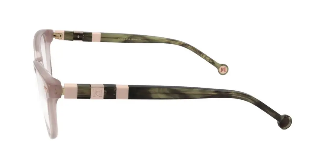 Carolina Herrera CH 0048 Brilmontuur - Green nude - afbeelding 2 van 3