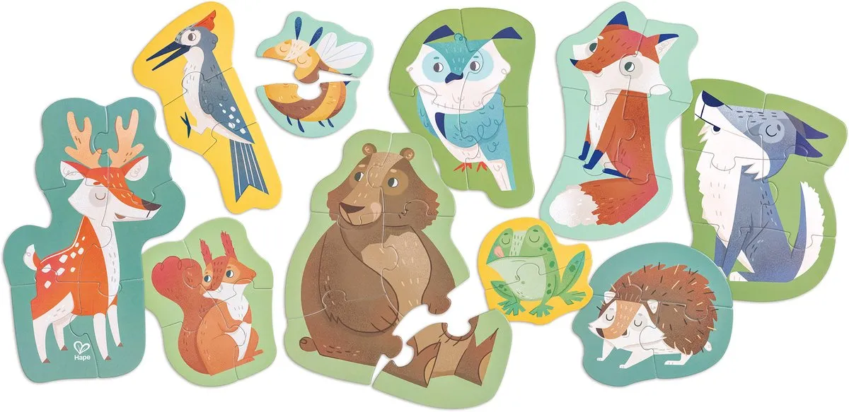 Hape Bosvrienden Puzzel 1000 Stuks