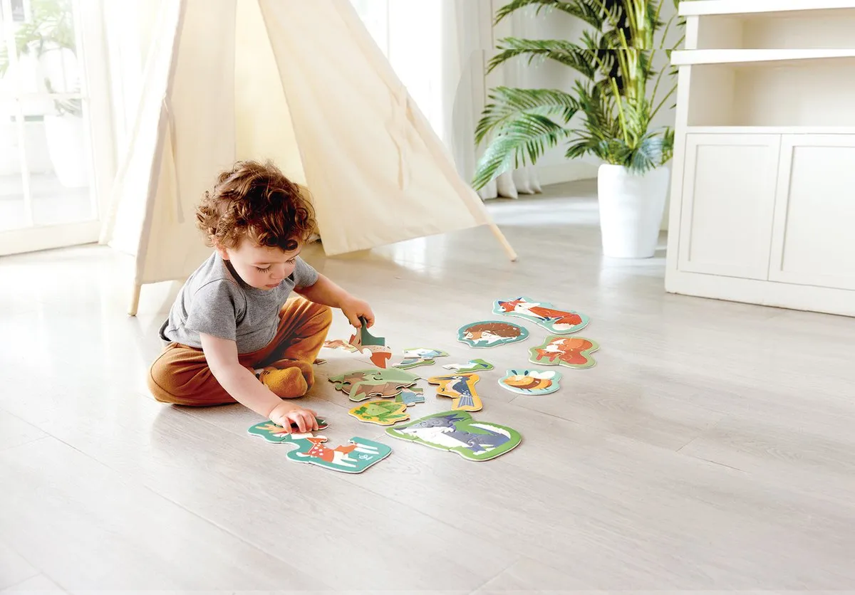 Hape Bosvrienden Puzzel 1000 Stuks - Multicolor