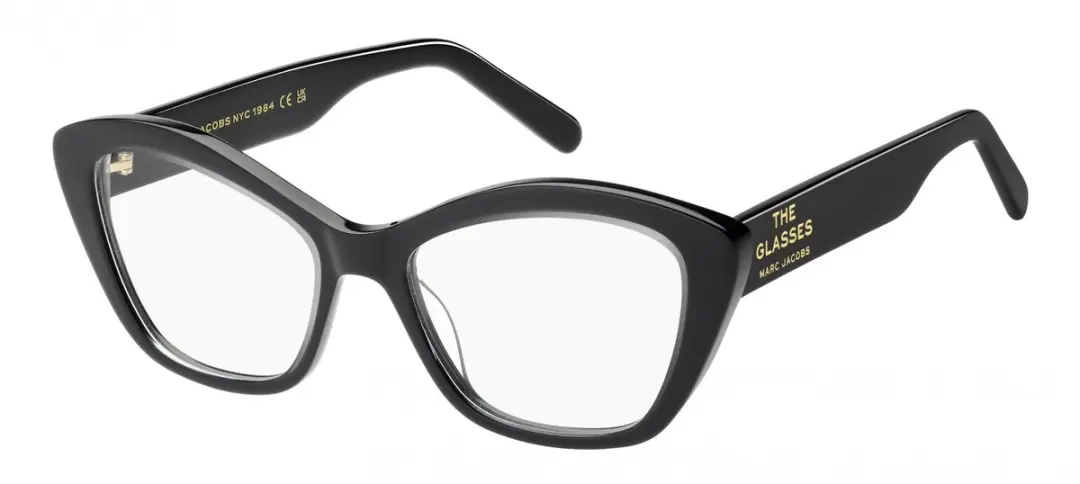 Marc Jacobs MARC 802 Crystal black Brilmontuur
