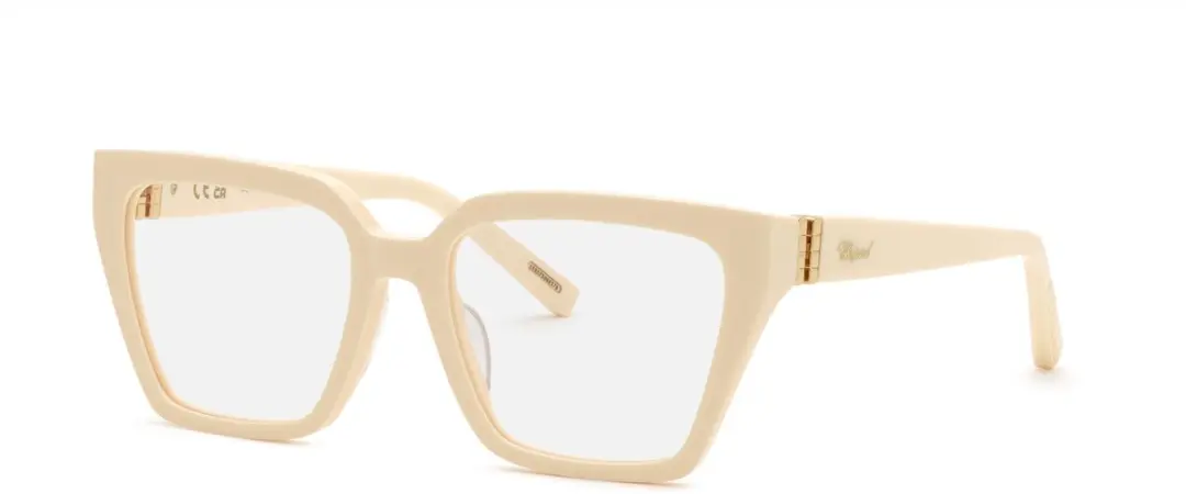 Chopard VCH419M Vrouw Beige Brilmontuur