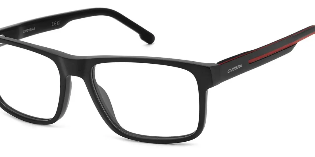 Carrera 8915 Brilmontuur - Matte Black/Red