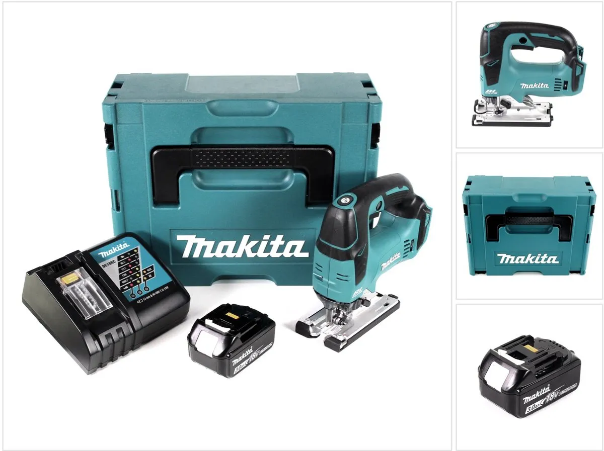 Makita DJV182RF1J Accu Decoupeerzaag 18V