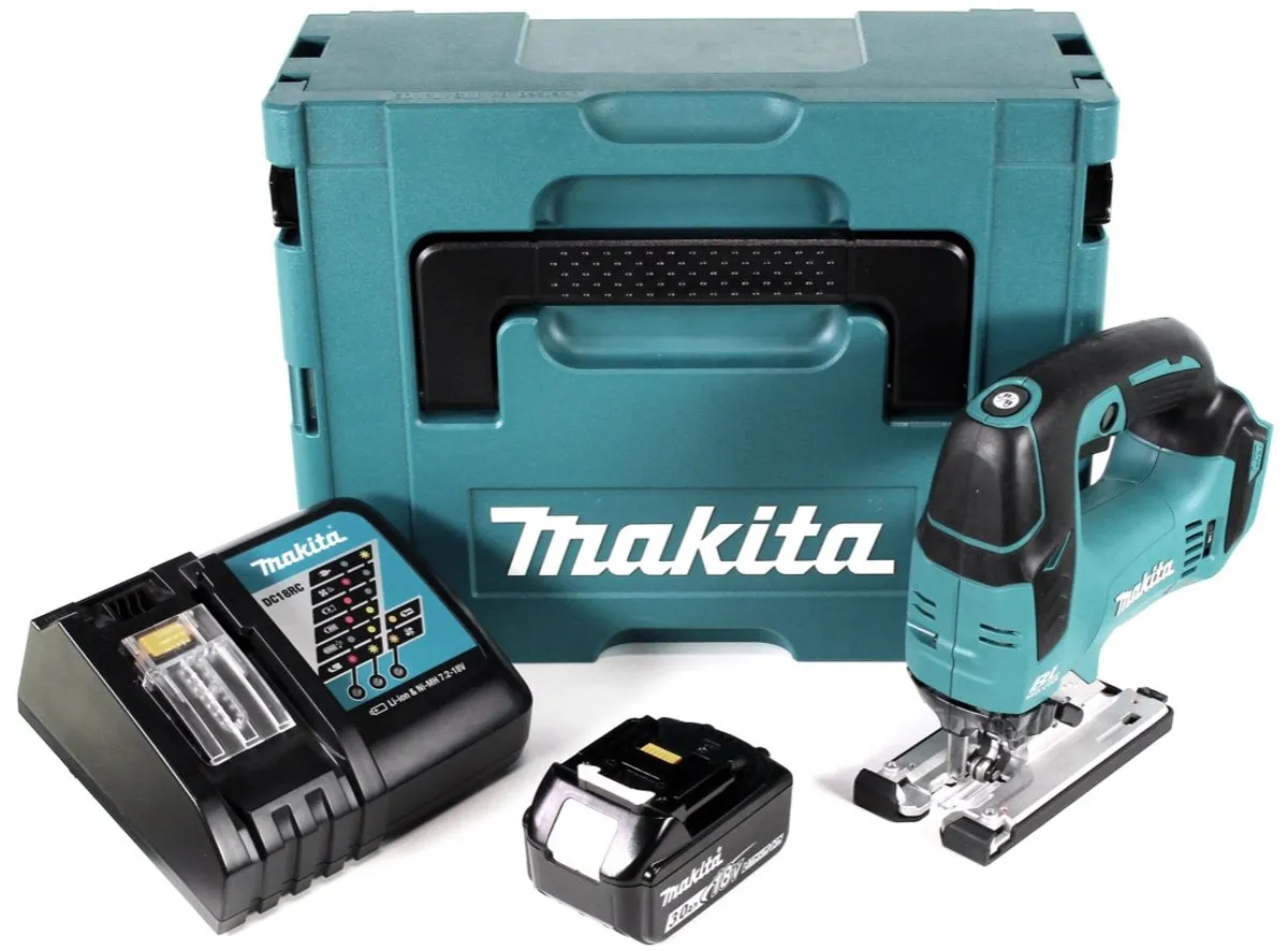 Makita DJV182RF1J Accu Decoupeerzaag 18V - Borstelloos - 3 Stuks - afbeelding 5 van 5