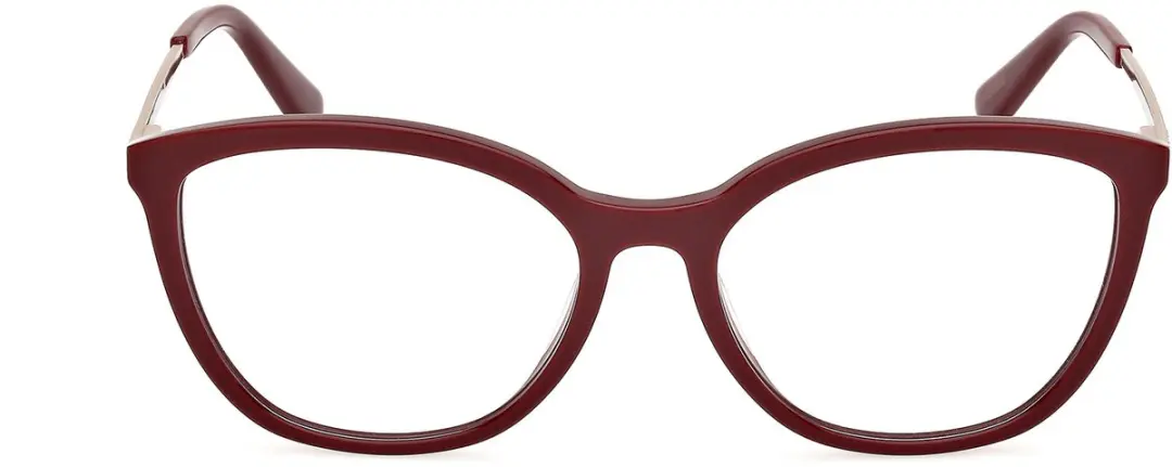 Guess GU50171 Brilmontuur - Shiny Bordeaux