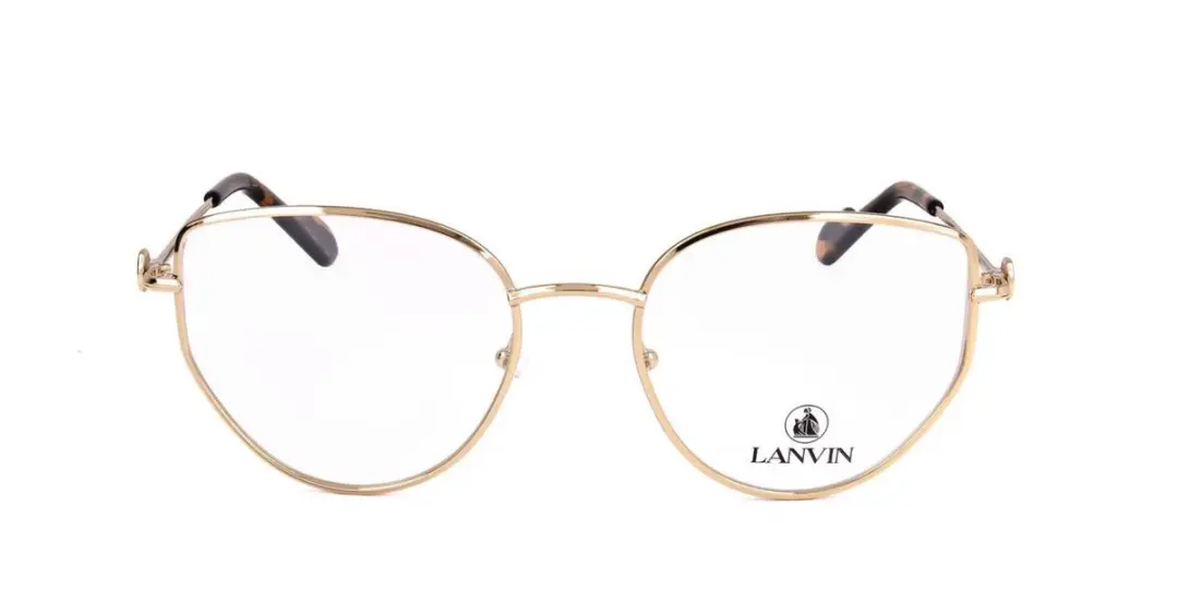 Lanvin LNV2120 Vrouw Brilmontuur - Geel goud