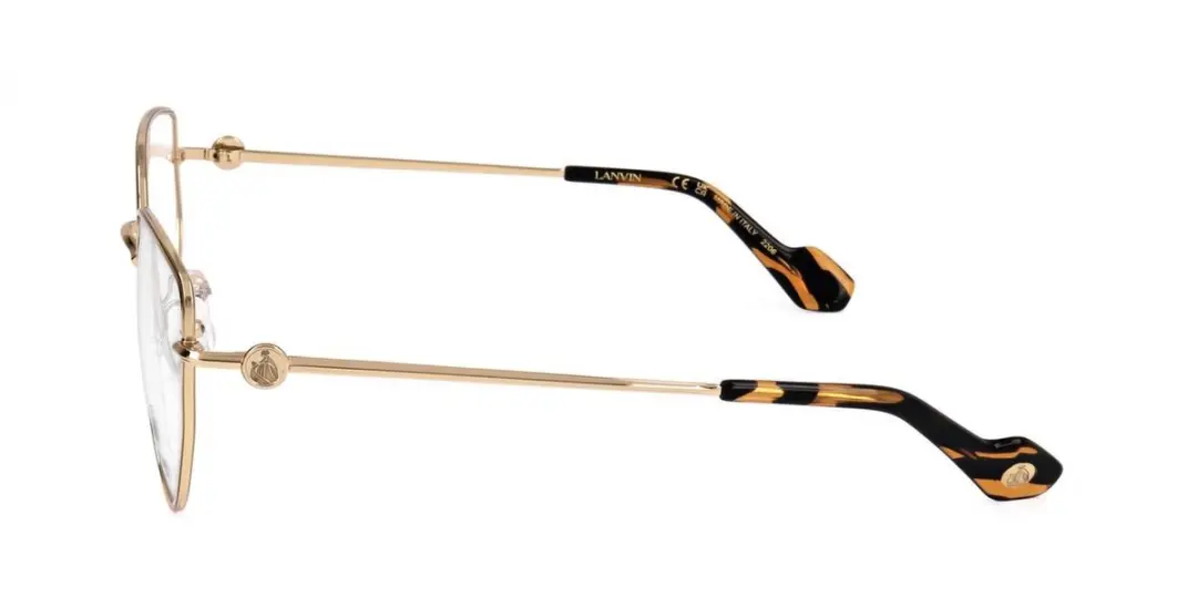 Lanvin LNV2120 Vrouw Brilmontuur - Geel goud