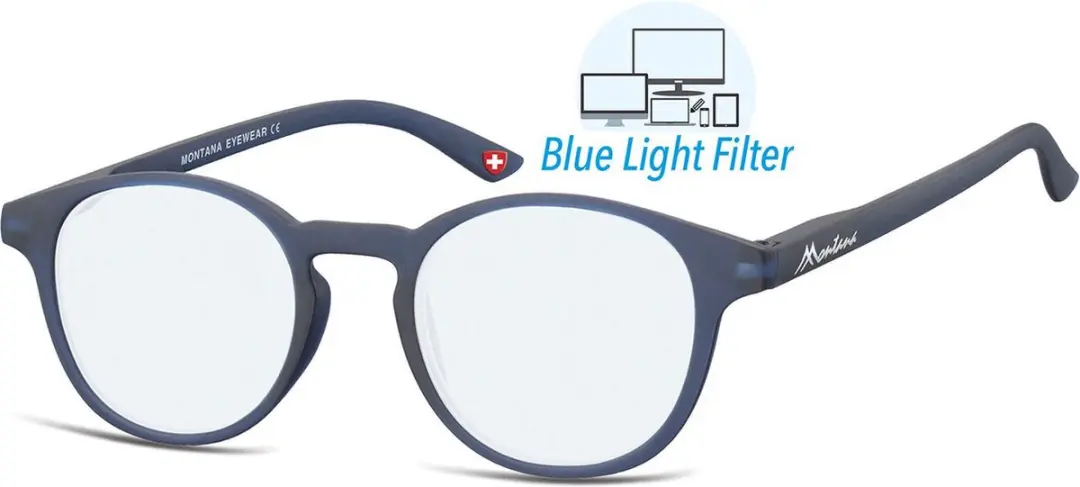 Montana BLF52A Leesbril Blauw