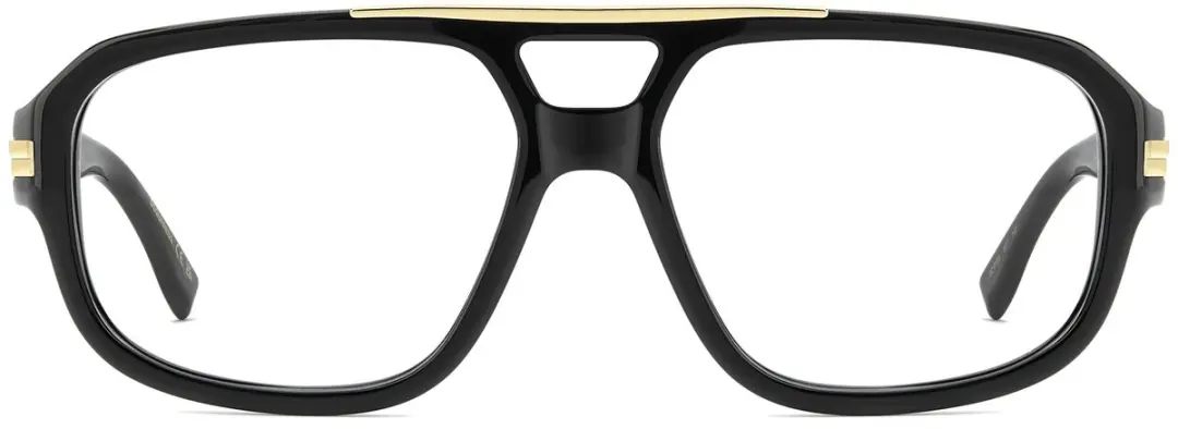 Dsquared2 D2 0199 Brilmontuur - Zwart