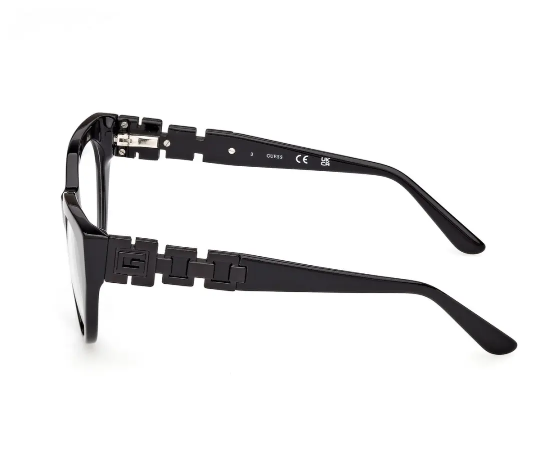 Guess GU50323 Brilmontuur - Shiny Black