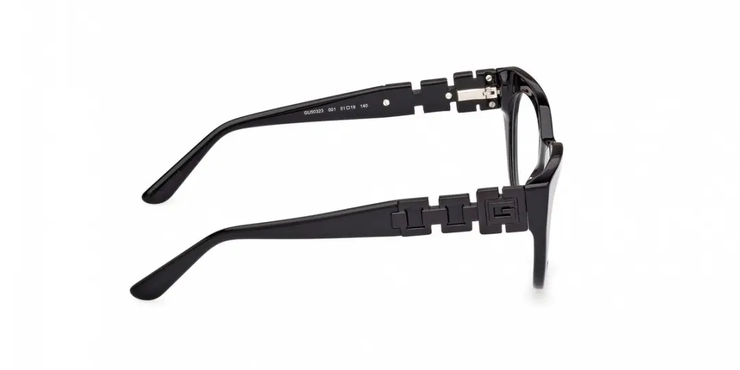 Guess GU50323 Brilmontuur - Shiny Black