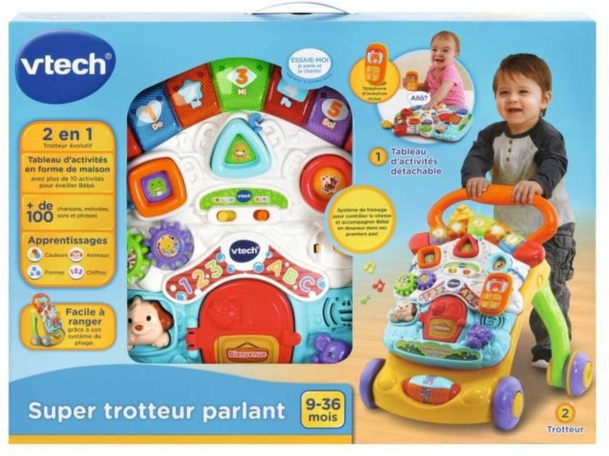 FR Super Trotteur Parlant 2 en 1