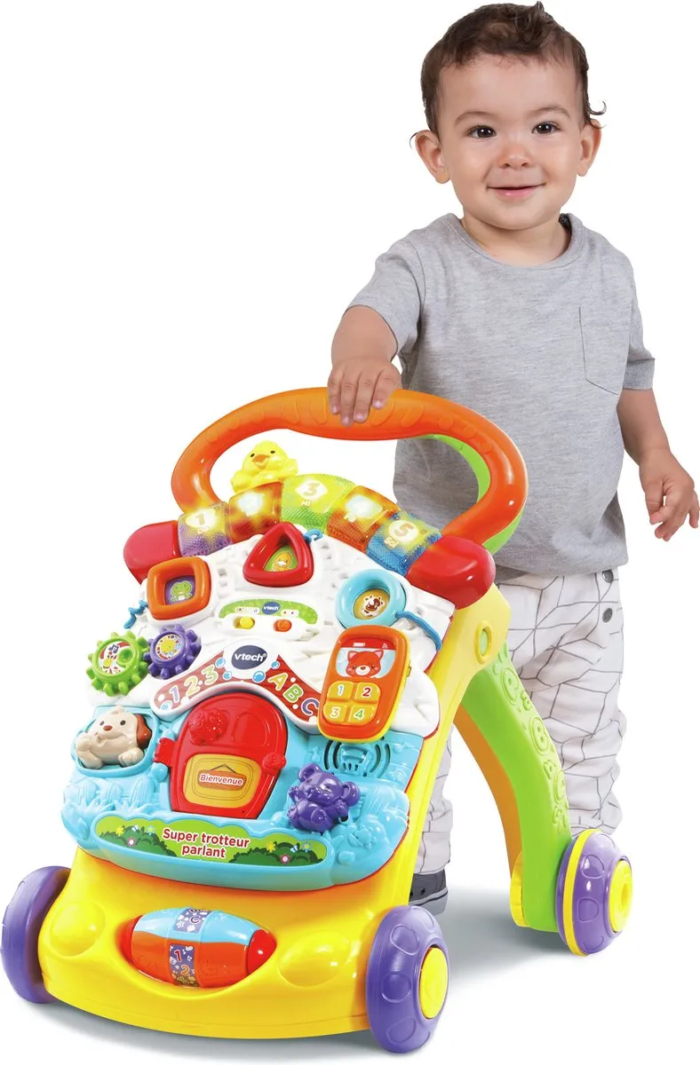 Vtech FR Super Trotteur Parlant 2-in-1 - afbeelding 6 van 6