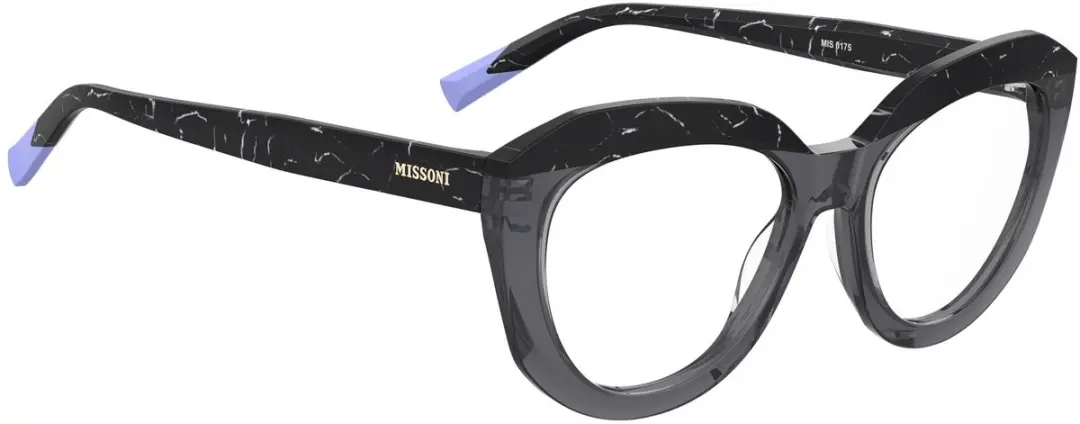 Missoni MIS 0175 Brilmontuur - 52/17/145 - Grijs Marmer Zwart