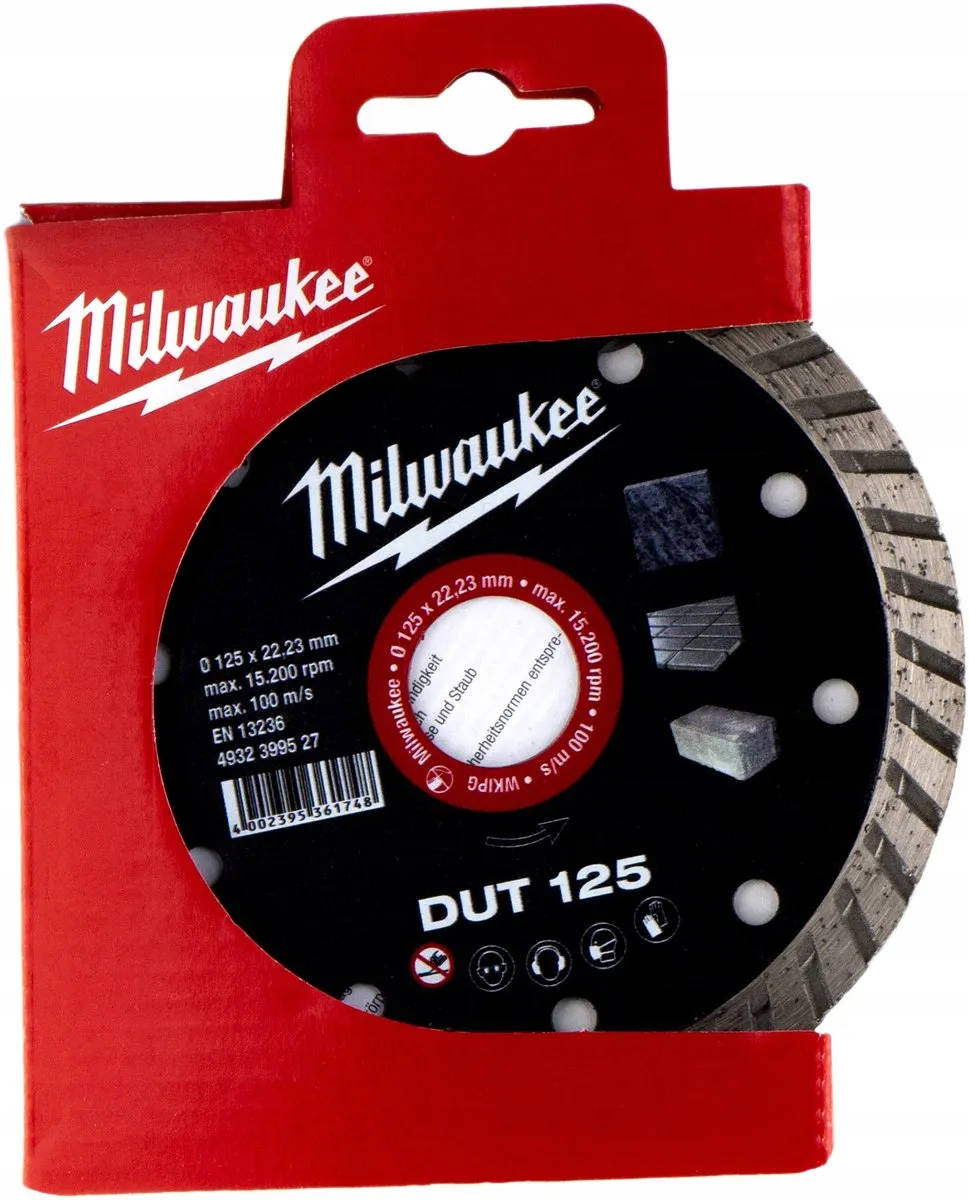Milwaukee Diamantdoorslijpschijf DUT 125mm - 4932399527
