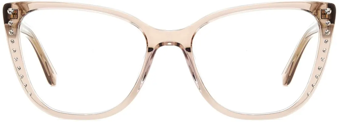 Juicy Couture JU 256 Brilmontuur - Crystal beige