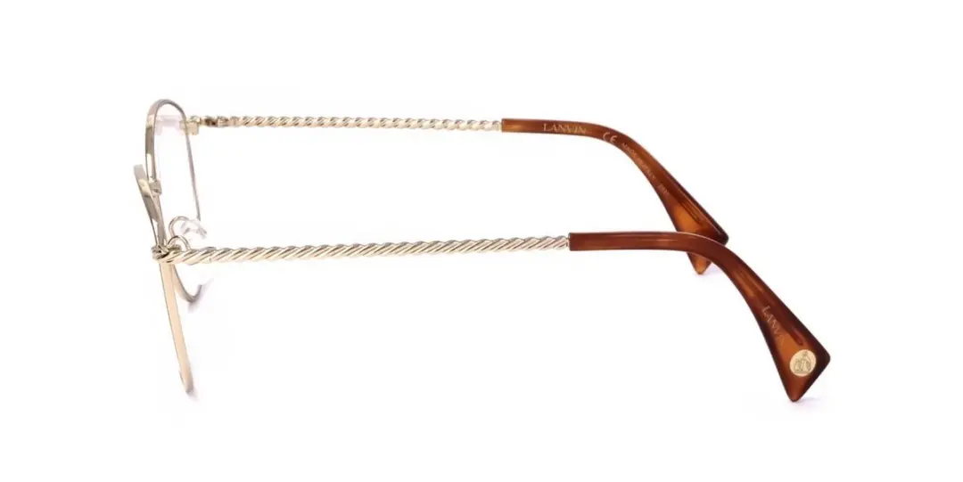 Lanvin LNV2106-722-55 Dames Brilmontuur - Medium Gold