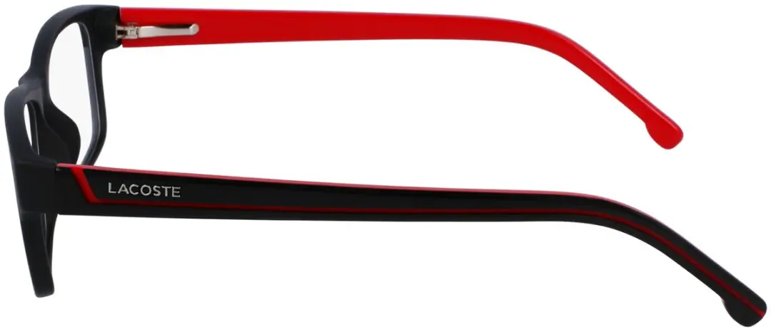 Lacoste L2707 Brilmonturen - Matte Black/Red