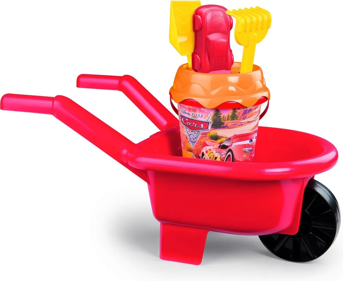 Smoby Cars 3 Gevulde Kruiwagen