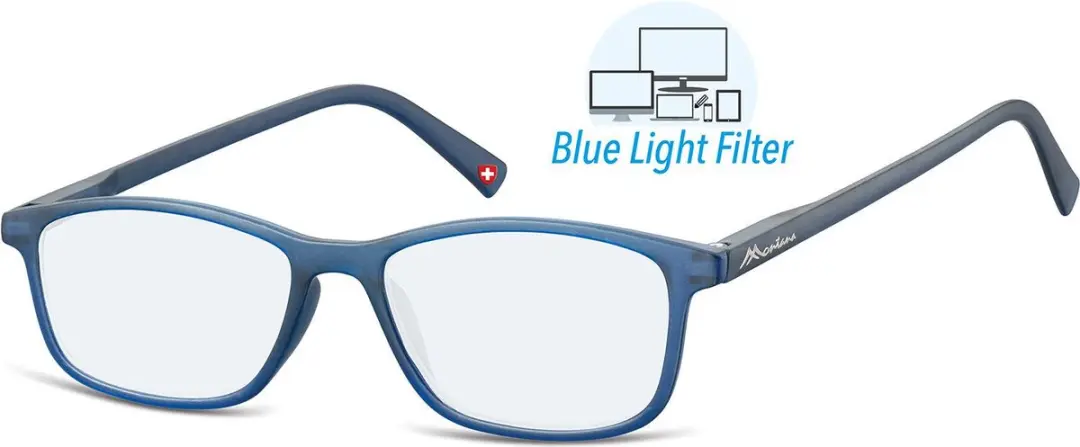 Montana BLF51A Beeldschermbril - Blauw