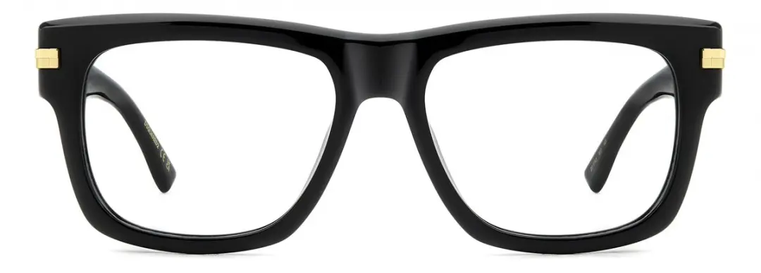 Dsquared2 D2 0163 Brilmontuur - Zwart