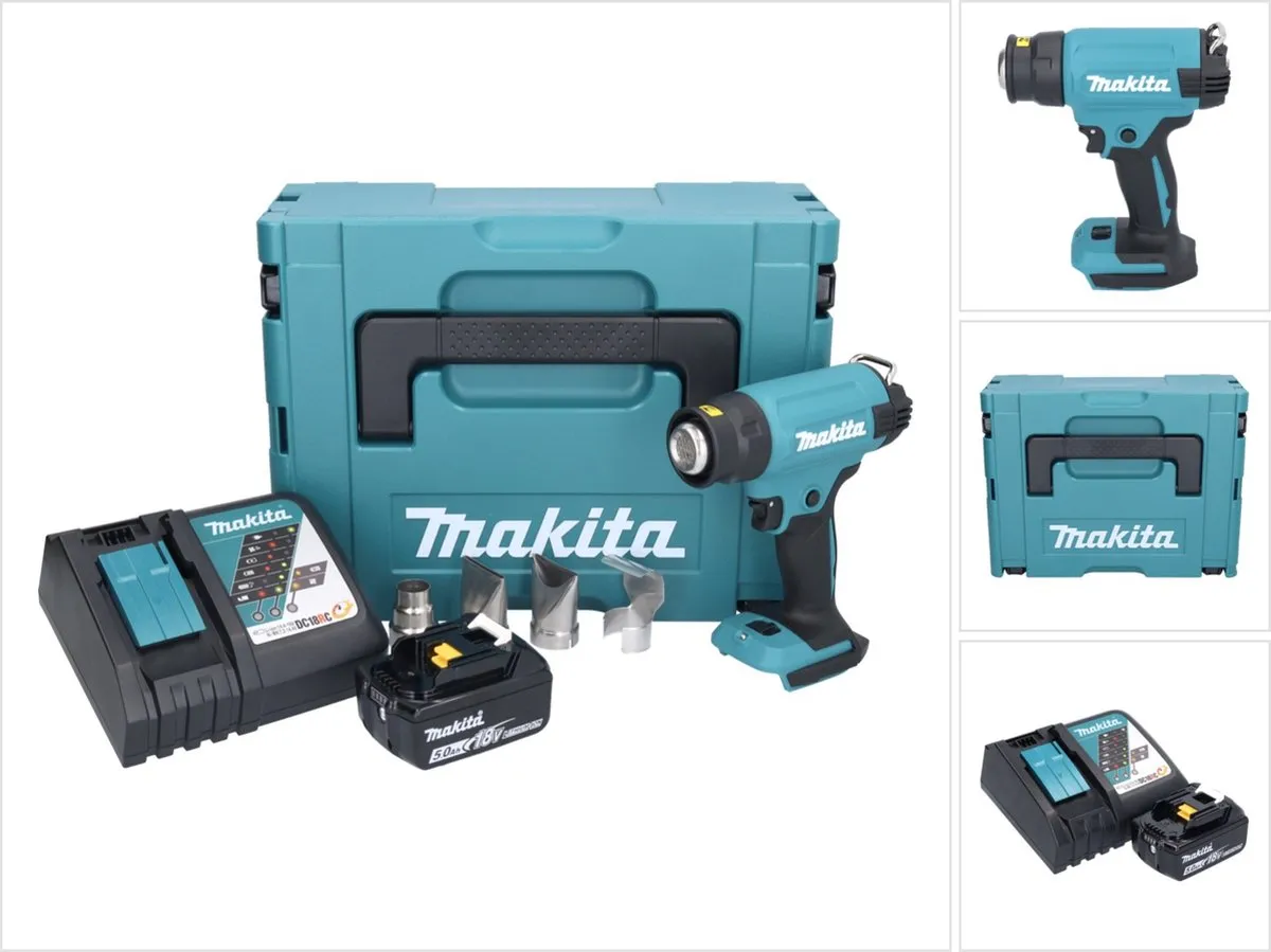 Makita DHG181RT1J Heißluftgebläse 18V