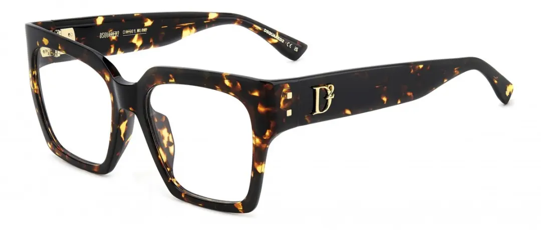 Brillen met correctie Dsquared2 D2 0151/G 086
