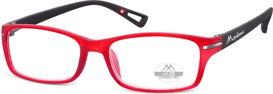 Montana Leesbril MR76B Wijnrood/Zwart +1:50