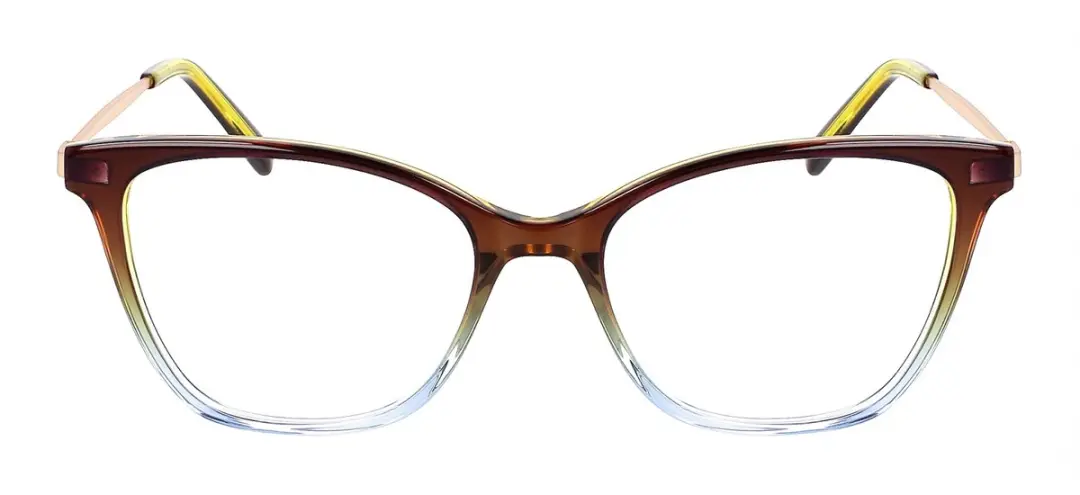 DKNY DK7010 Brilmontuur - Crystal Moss/Blue Gradient