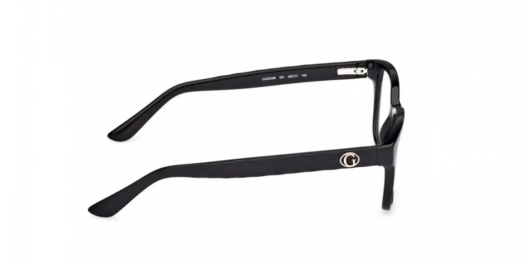 Guess GU50308 Brilmontuur - Shiny Black