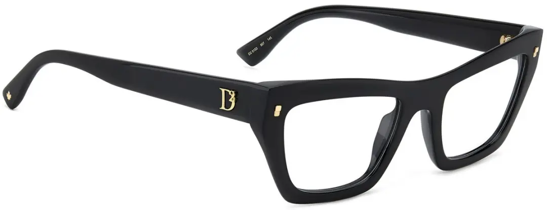 Dsquared2 D2 0153 Bril - Zwart