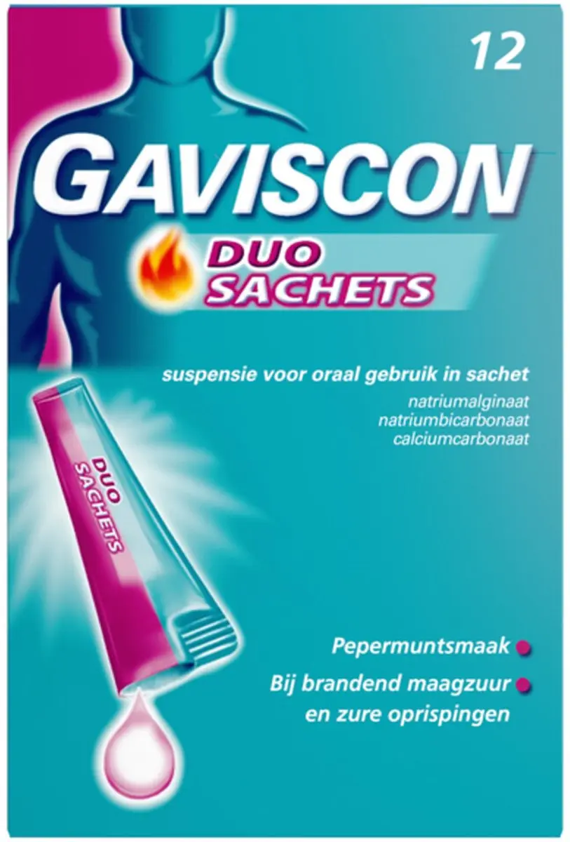 Gaviscon Duo Sachets - 36 Stuks