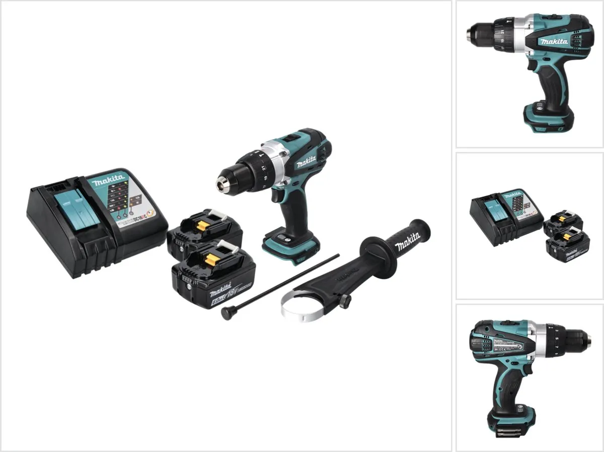 Makita DHP 458 RG Klopboormachine 18V