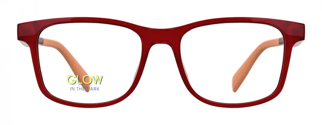Lacoste L3663 Brilmontuur - Transparent Red - Kindermodel