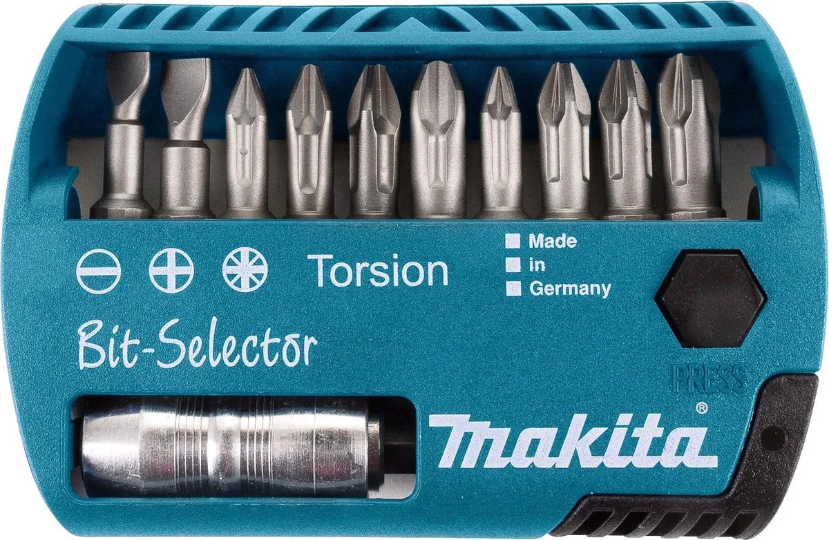 Makita P-53730 Torsion Schroefbitset 11-delig
