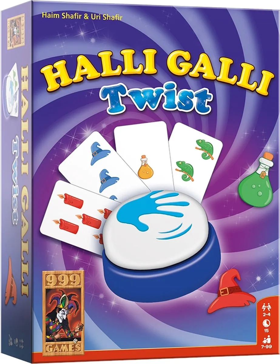 999 Games Halli Galli Twist Actiespel - 56 Kaarten