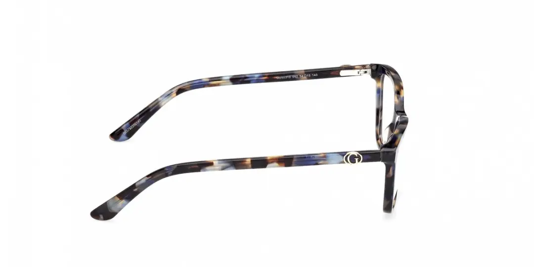 Guess GU50310 Brilmontuur - Blauw/Avana - afbeelding 4 van 4