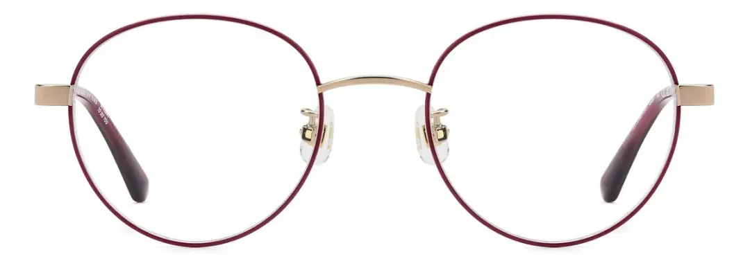 Kate Spade Jordy Brilmontuur - Rose Gold Red