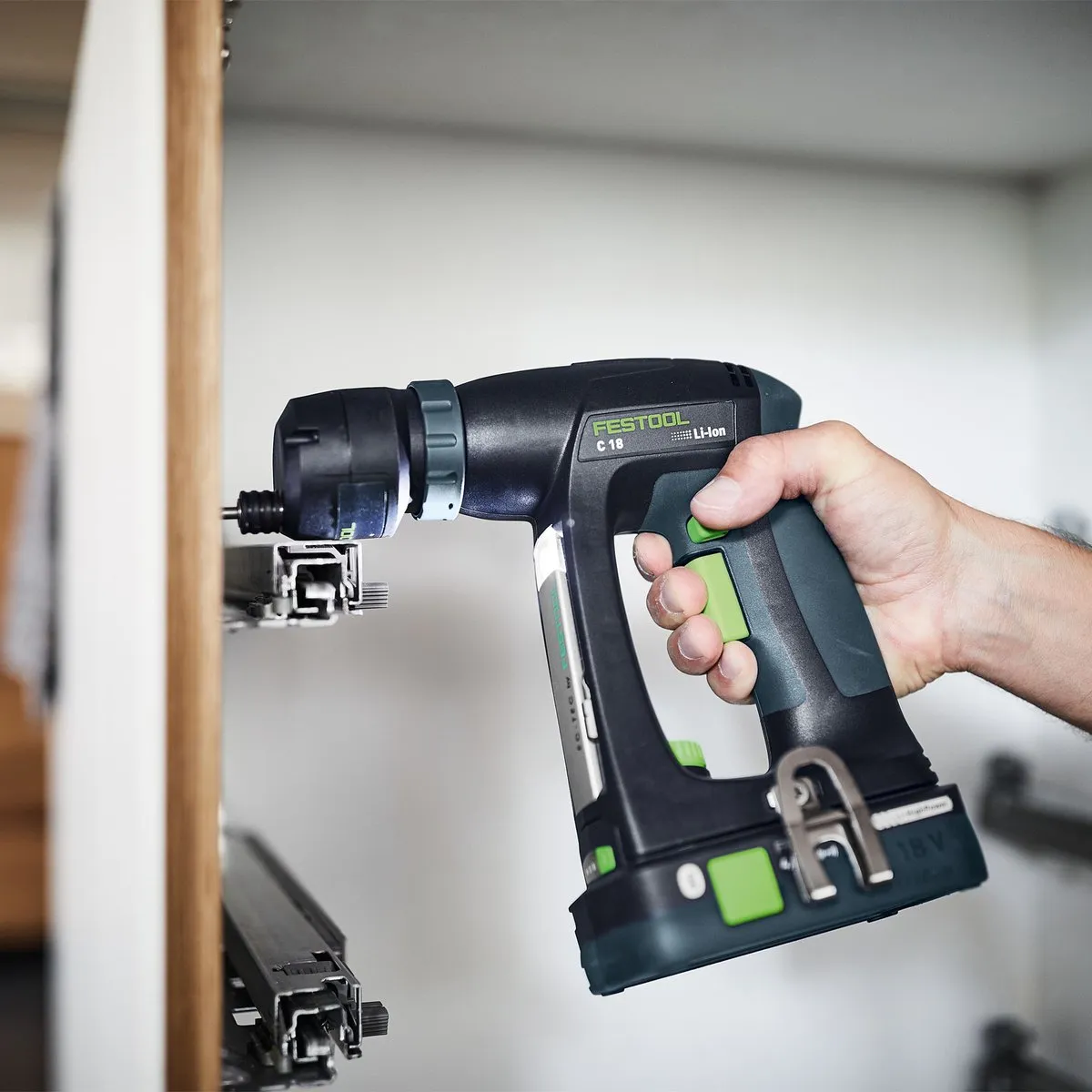 Festool C 18 HPC 4.0 I-Set Accu Schroefboormachine 18V - 2x 4.0Ah