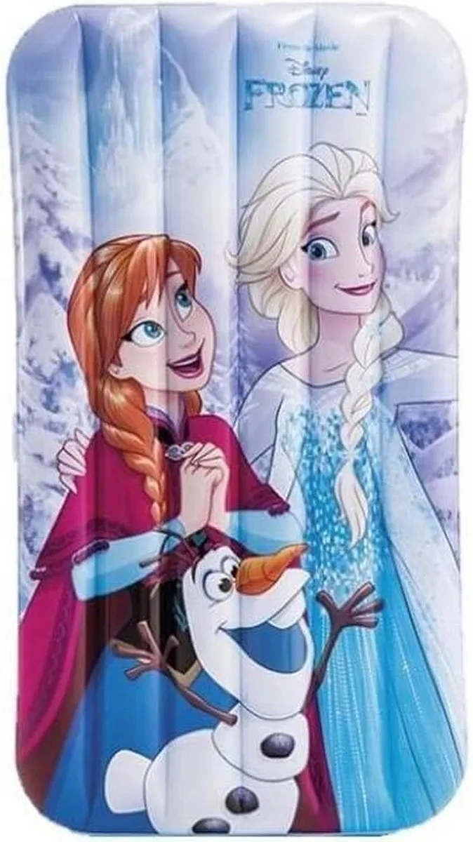 Intex Disney Frozen Kinderluchtbed 88x157x18cm - Blauw