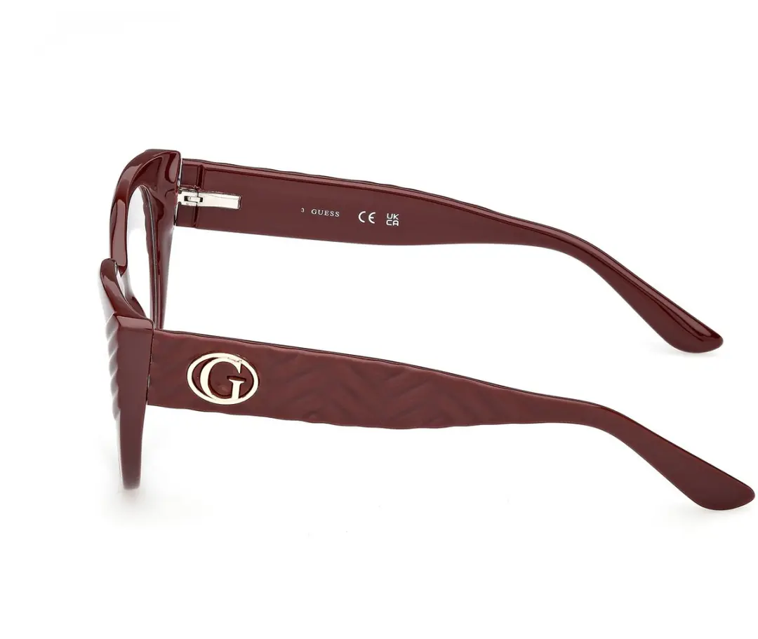 Guess GU50306 Bril - Burgundy - afbeelding 2 van 6
