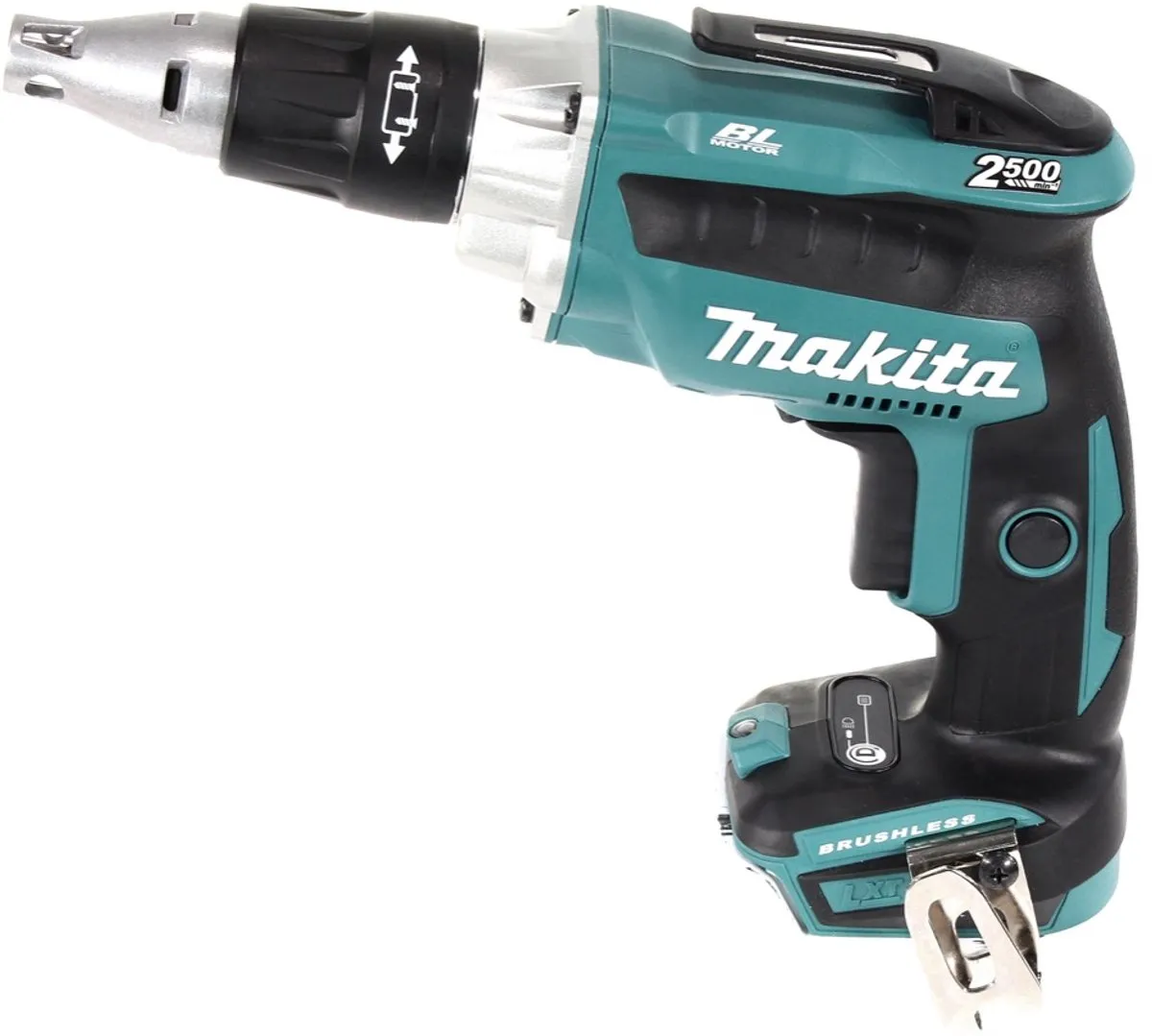 Makita DFS 250 RTJ Accu-Droogbouwschroevendraaier 18V - 2x 5.0Ah + Lader + Makpac