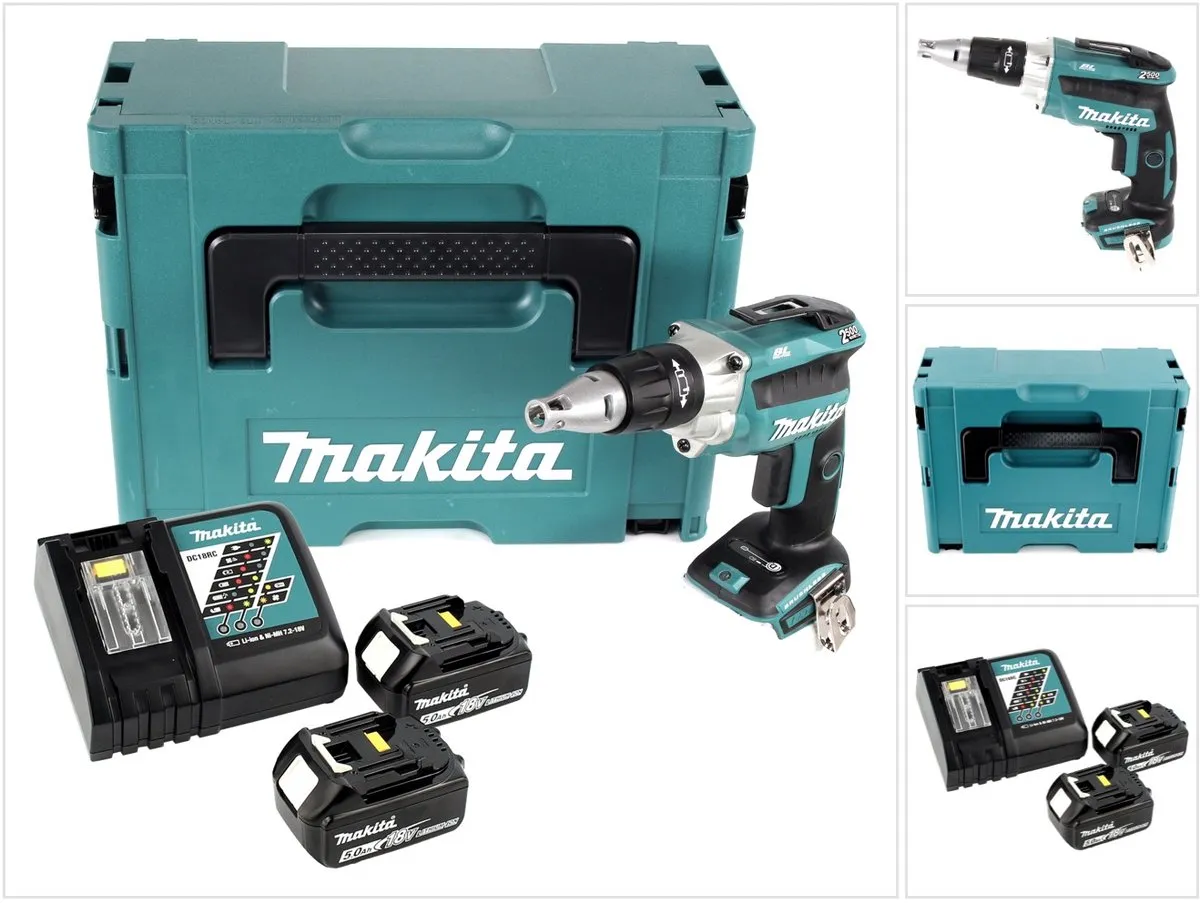 Makita DFS 250 RTJ Accu-Droogbouwschroevendraaier 18V