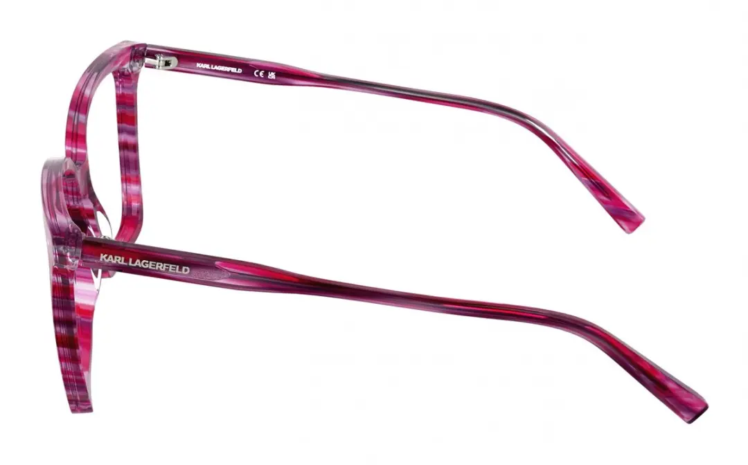 Karl Lagerfeld KL6231 Brilmontuur - Striped red - afbeelding 4 van 4