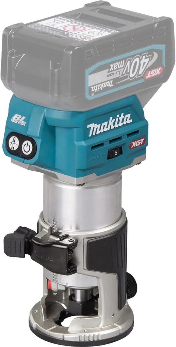 Makita RT001GZ10 XGT Accu Boven- en Kantenfrees 40V Max