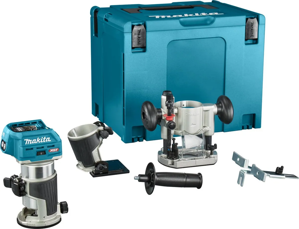 Makita RT001GZ10 XGT Accu Boven- en Kantenfrees 40V Max