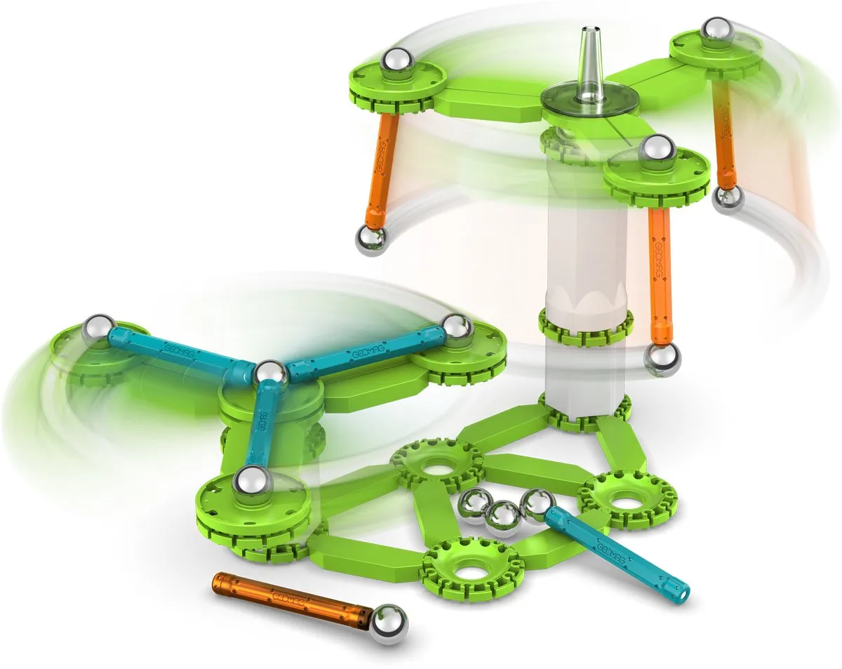 Geomag Mechanica Beweging 96-delig - Multikleur