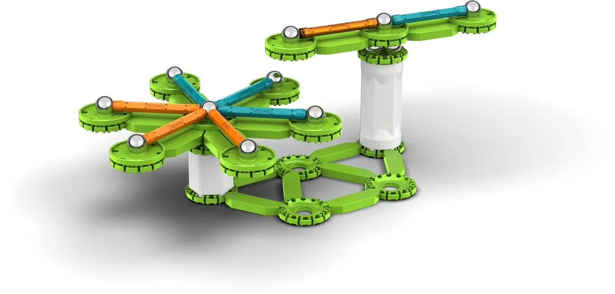 Geomag Mechanica Beweging 96-delig - Multikleur